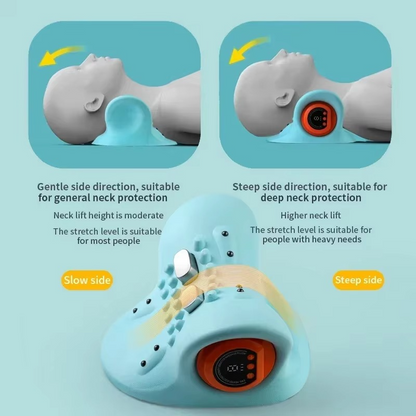 Heated Neck Massager - Relief for Sore Muscles with Pulse Therapy