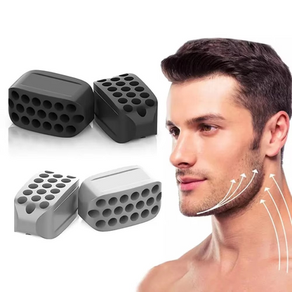Facial Toner Jaw Exerciser Silicone Ball Set - Hehif