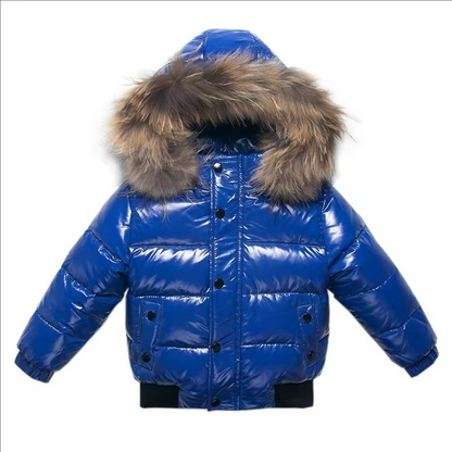 Warm Waterproof Parka Coat for Kids