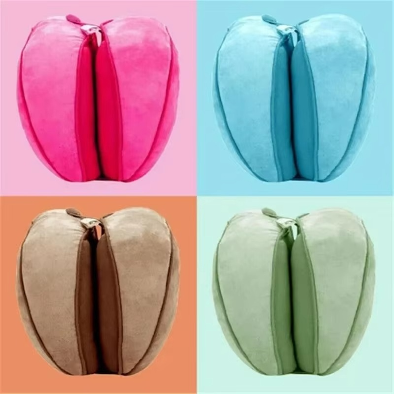Ergonomic Memory Foam Seat Cushion for Back Pain Relief