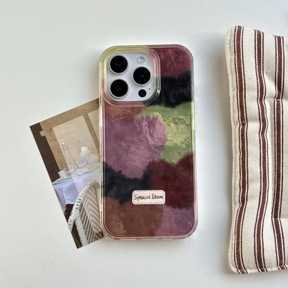 Luxury Soft Heart Pattern iPhone Cover