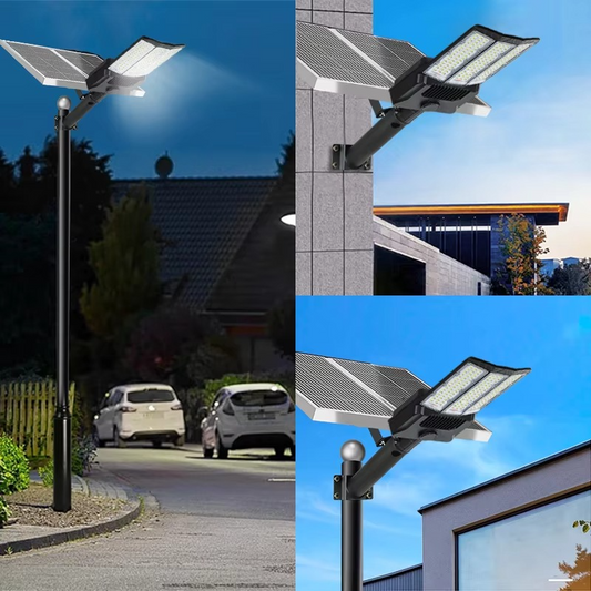 Bright Solar LED Floodlight with Motion Detector - Hehif