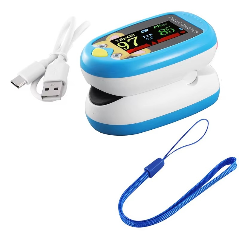 Kids Finger Pulse Oximeter, Fitness Tracker Monitor