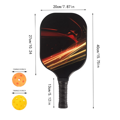 Durable Graphite Pickleball Paddle Set for Outdoor Use