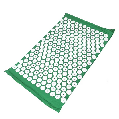 Relaxing Foam Massage Mat and Pillow Set for Back Pain Relief