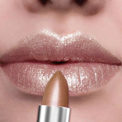 Vibrant Red Shiny Lipstick for Plump Full Lips