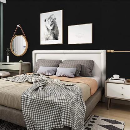 Durable Peel Stick Wall Wallpaper – White, Grey, Black