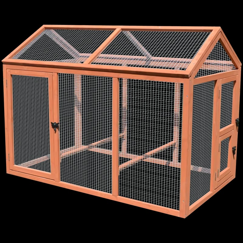 Durable Wooden Animal Shed for Inside and Outside - Hehif