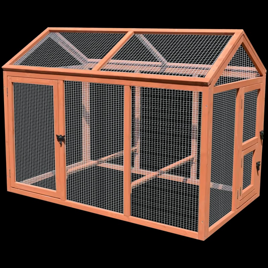 Durable Wooden Animal Shed for Inside and Outside - Hehif