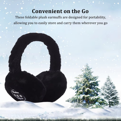 Soft Fuzzy Wireless Earbuds with Bluetooth 5.2