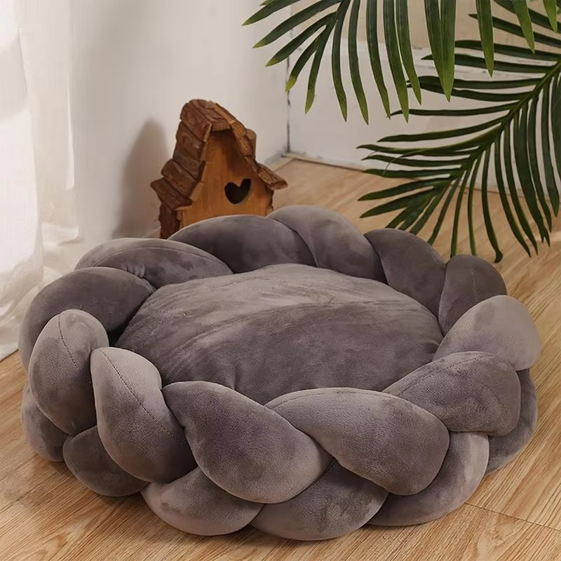 Cozy Pet Bed Plush Cushion - Soft and Washable