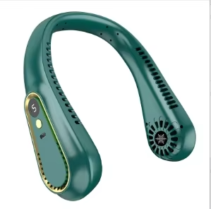 Compact Personal Neck Cooler Fan Rechargeable Wearable