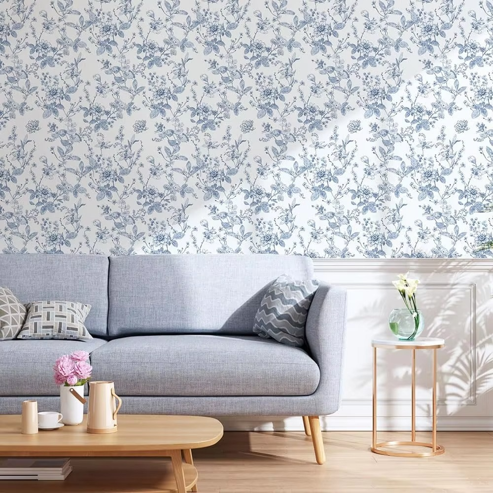Beautiful Flower Removable Wall Mural Paper