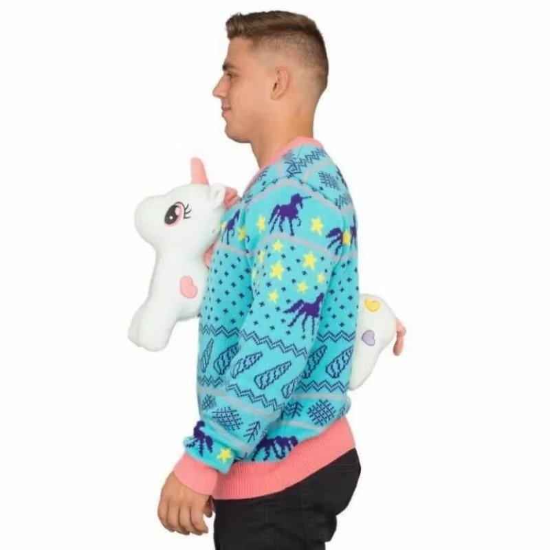 Funny Christmas Ugly Sweater for Men Women