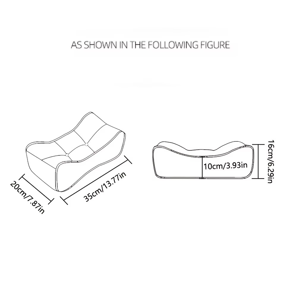 Soft Back Support Cushion for Home and Office Use
