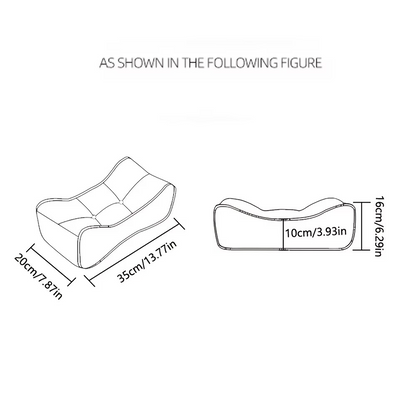 Soft Back Support Cushion for Home and Office Use