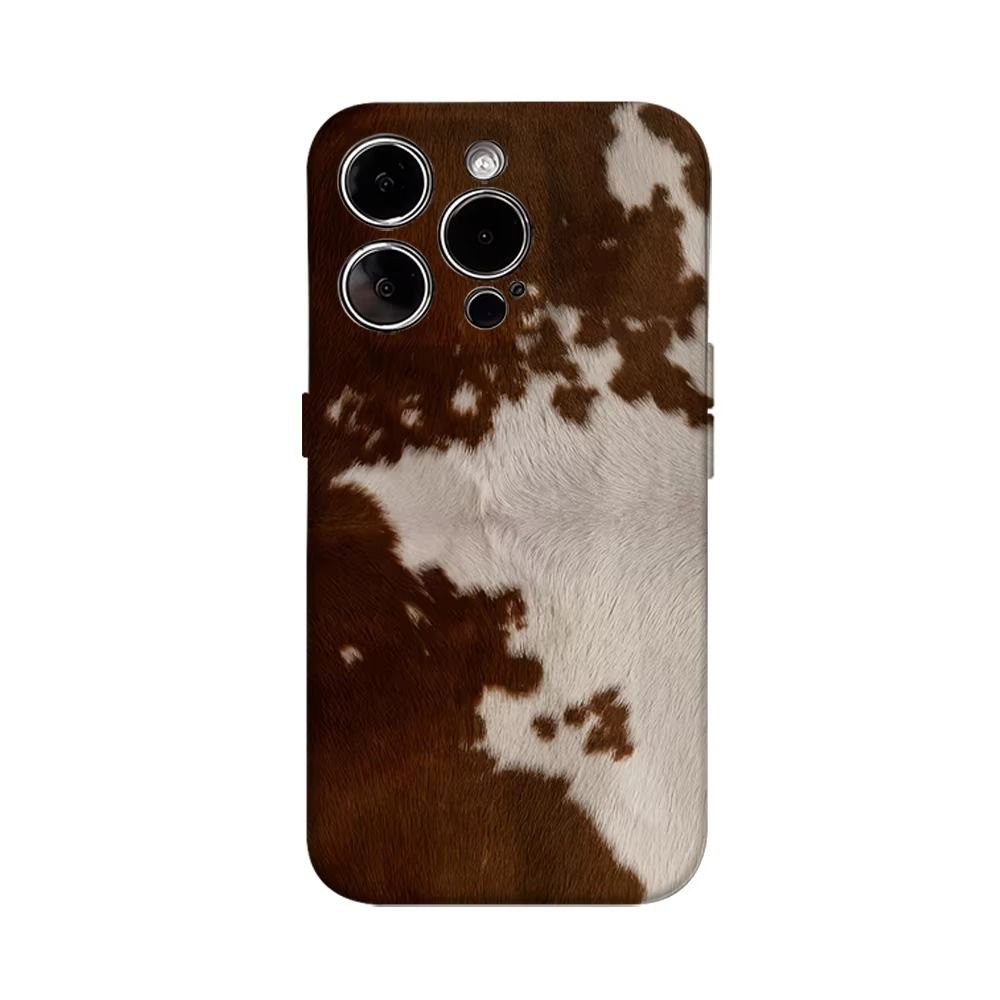 Tan Leather Dual Layer iPhone Phone Cover