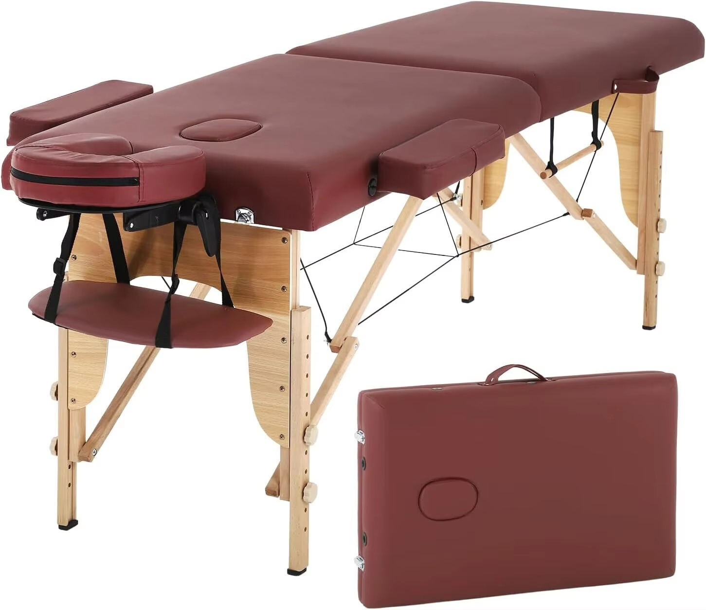 Compact Lightweight Massage Bed with Storage Bag - Hehif