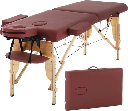 Compact Lightweight Massage Bed with Storage Bag - Hehif