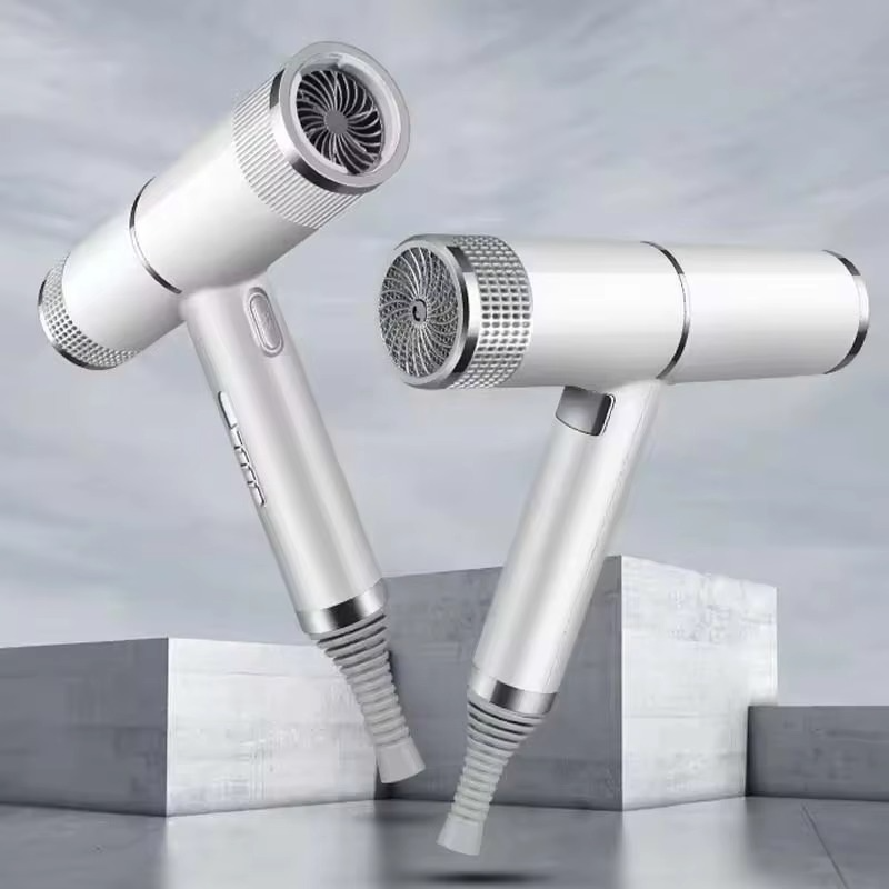Fast Powerful Ionic Hair Dryer with Concentrator Nozzle - Hehif