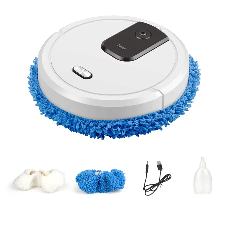 Intelligent Robot Cleaner with Mop and Spray Function