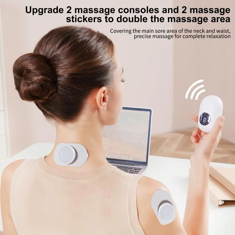 Compact Electronic Muscle Massage Device for Pain Relief