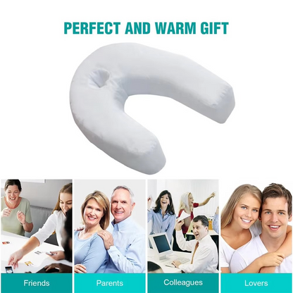 Contour Memory Foam Neck Pillow for Back Sleepers