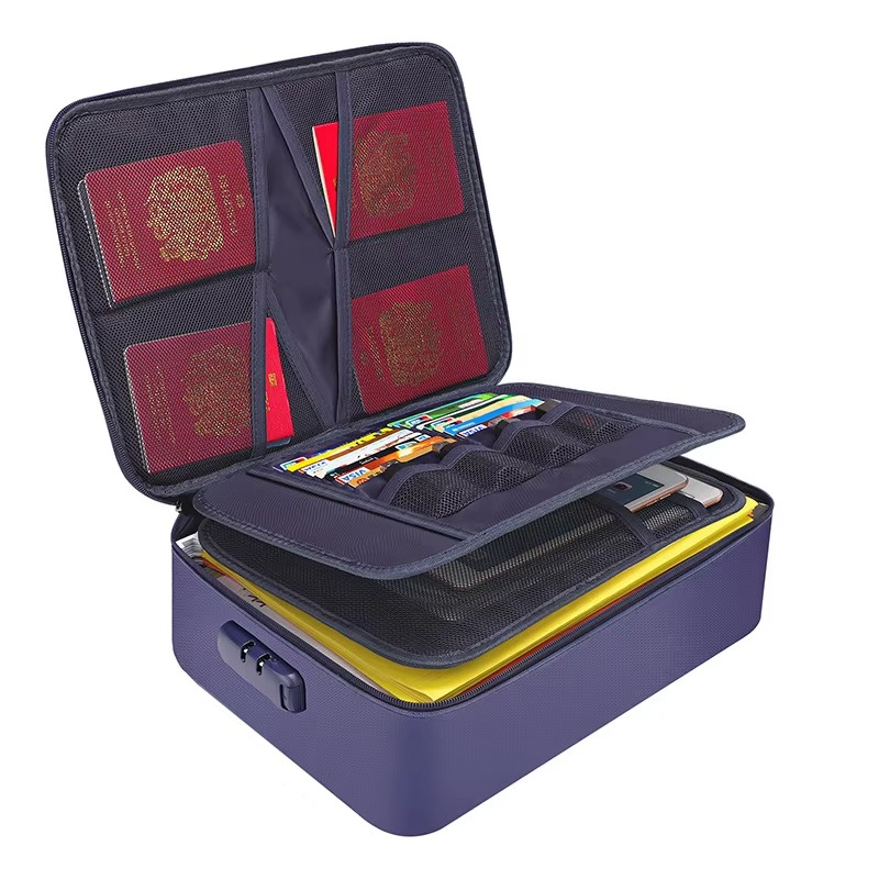 Durable Water Resistant File Storage Bag