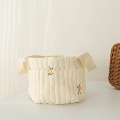 Cute Baby Nursery Storage Basket and Toy Bag