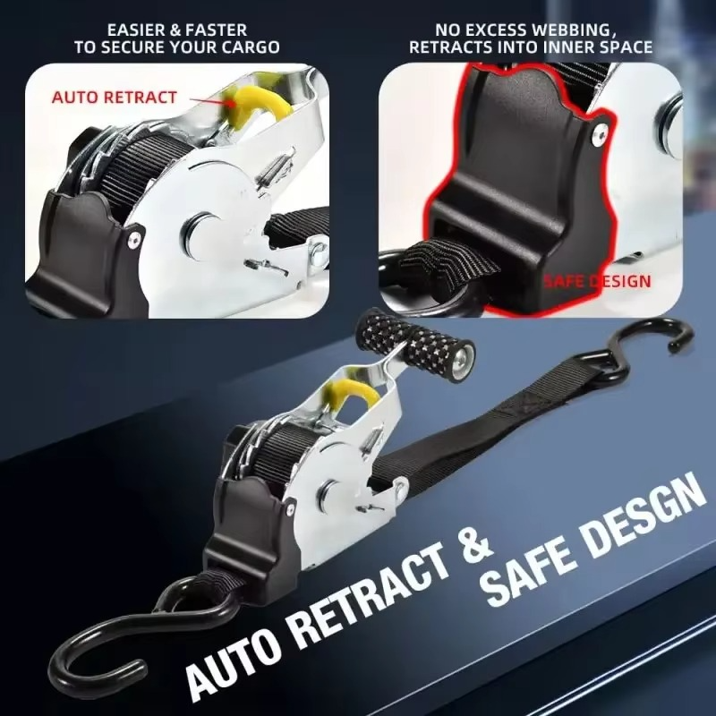 Heavy Duty Adjustable Cargo Straps