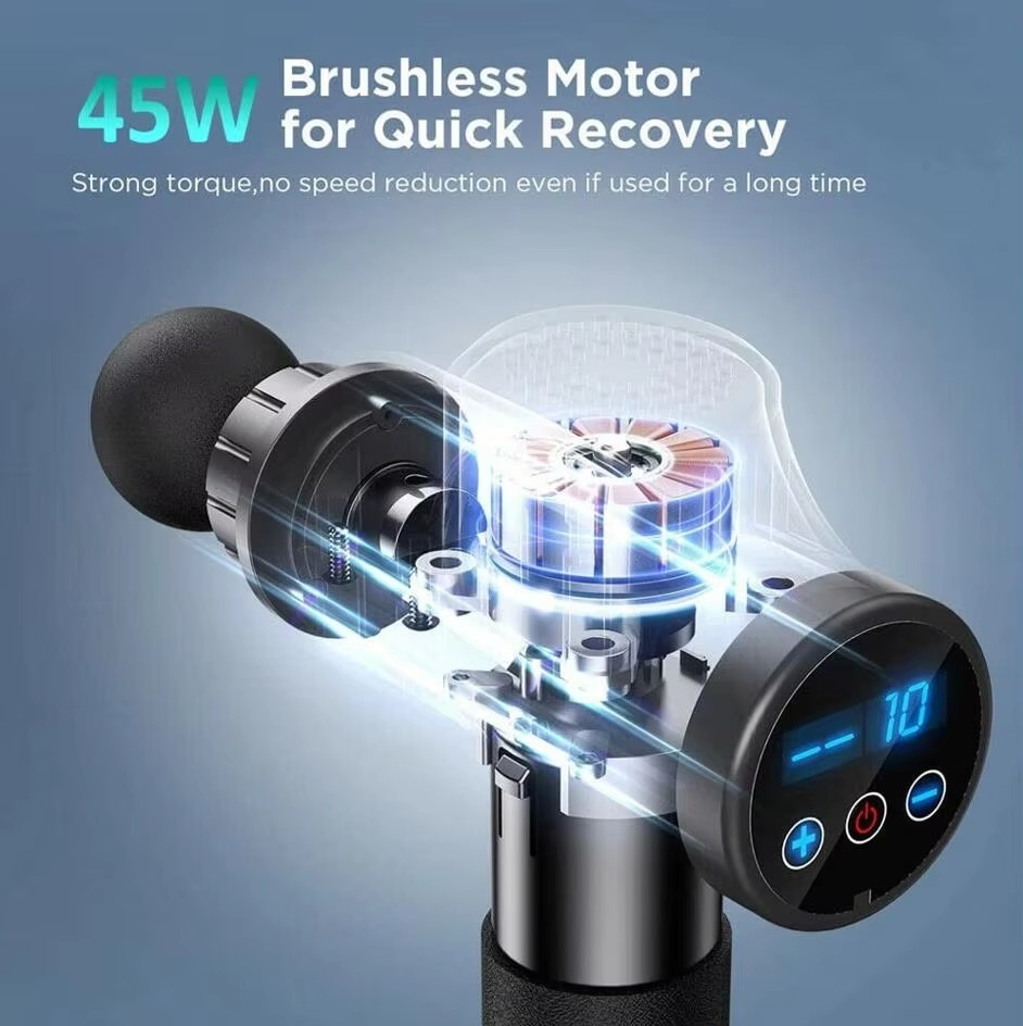 Powerful Muscle Massage Gun with 30 Adjustable Speeds