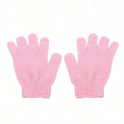Soft Exfoliating Bath Gloves for Gentle Skin Care
