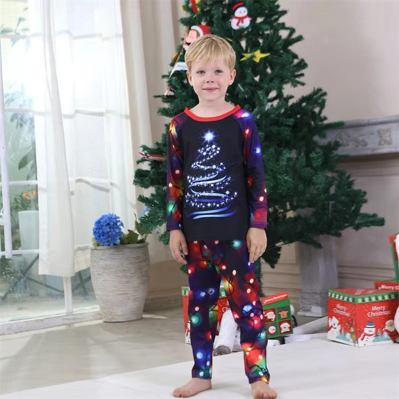 Fun Holiday Family Pajama Set - Soft 2 Piece Christmas Sleepwear