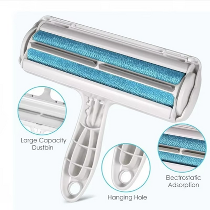 Pet Hair Remover Glove and Fur Roller for Furniture