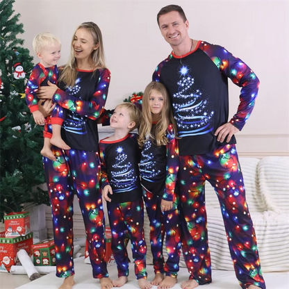 Fun Holiday Family Pajama Set - Soft 2 Piece Christmas Sleepwear