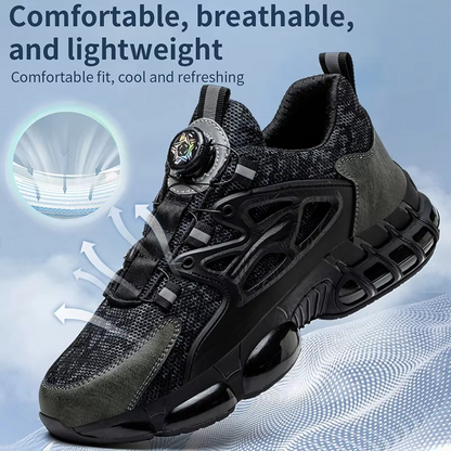 Comfortable Men's Work Shoes with Arch Support