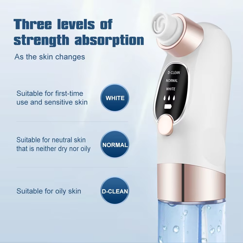 Portable Pore Cleanser with Rechargeable Suction Power