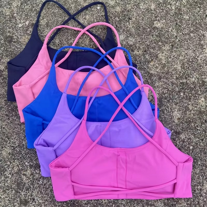 Comfortable Women's Sports Bra with Padded Support