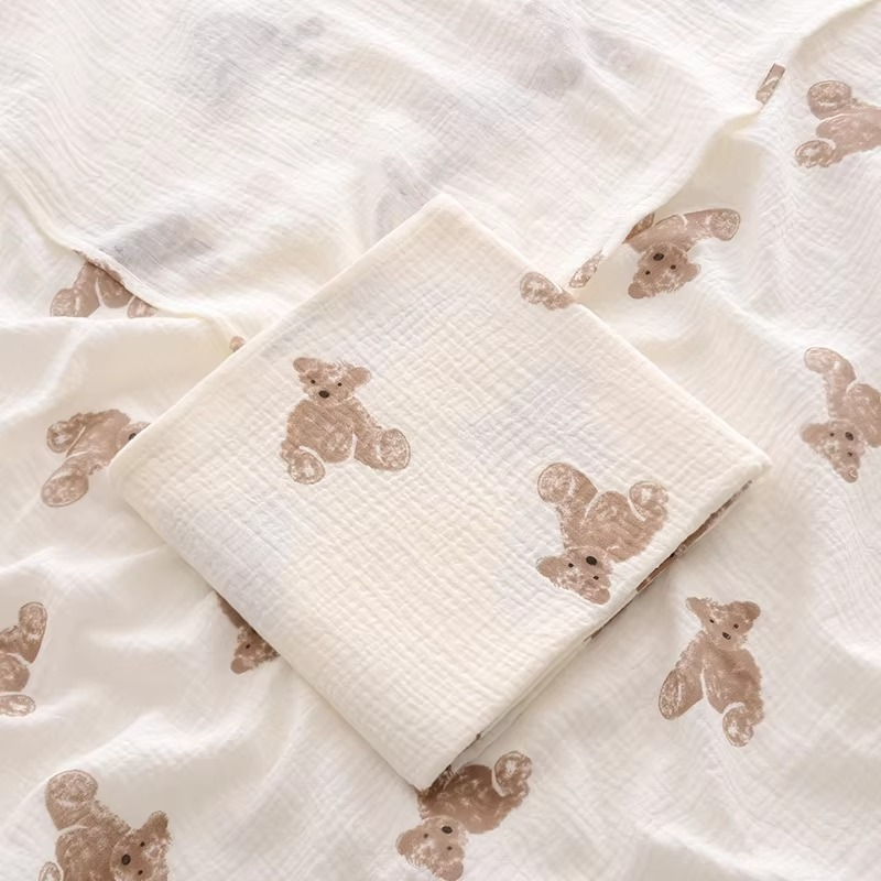 Cozy Lightweight Baby Wrap Blanket 39x39in