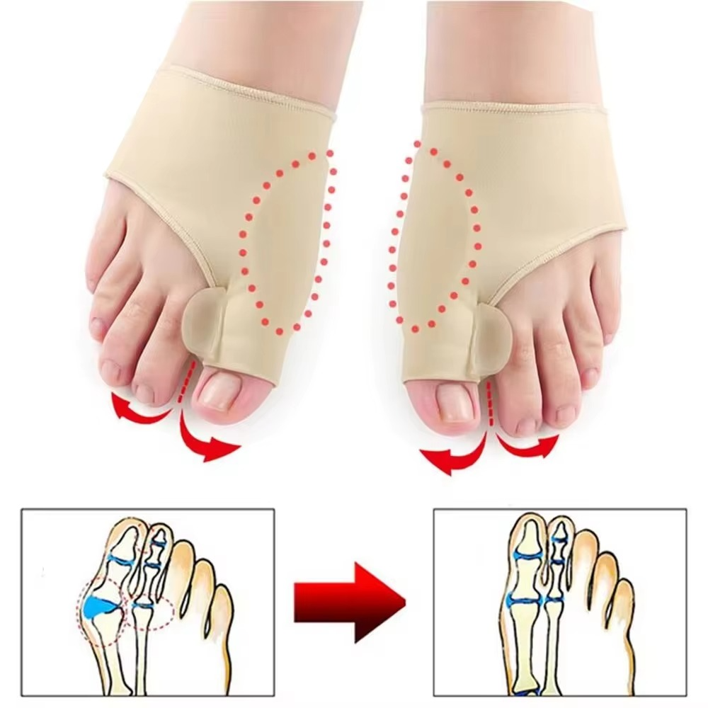 Gentle Gel Toe Separators for Foot Pain Relief