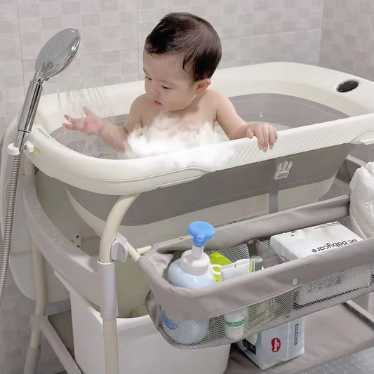 Portable Compact Baby Changing Station with Bath - Hehif