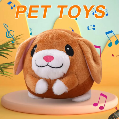 Fun Squeaky Electronic Dog Toy Ball
