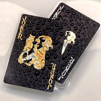 Premium Waterproof Gold Coated Playing Cards