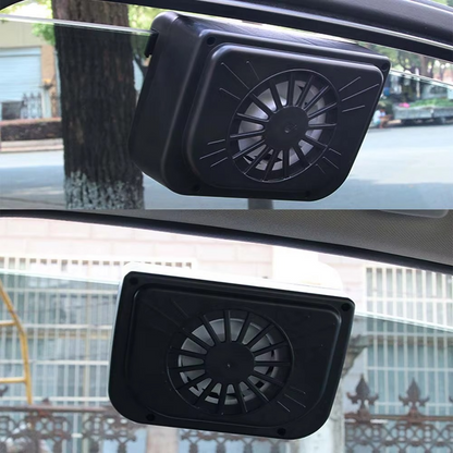 Car Air Purifier Fan with Solar Power
