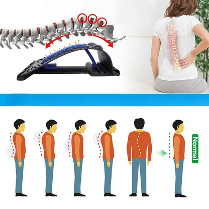 Flexible Back and Neck Stretching Tool, Adjustable Yoga Arc