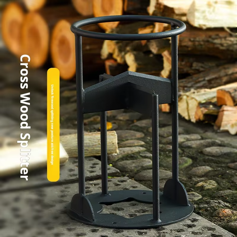 Powerful Manual Log Splitter for Easy Firewood Cutting