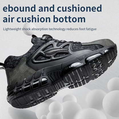 Comfortable Men's Work Shoes with Arch Support