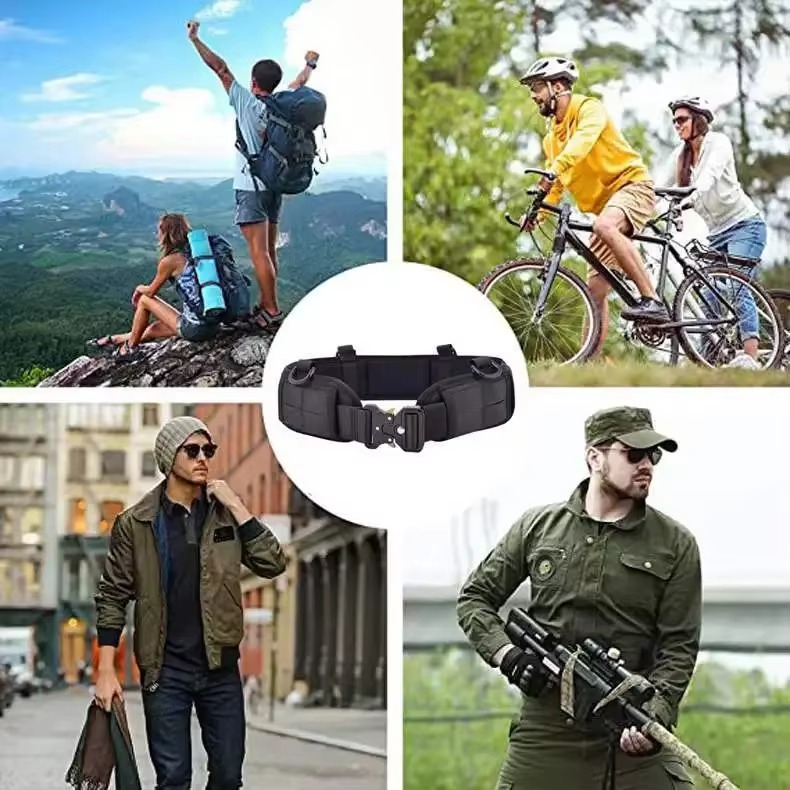 Durable Fasten Nylon Web Belt for Hiking and Outdoor