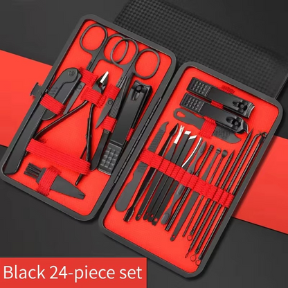 Complete Stainless Steel Nail Care Kit