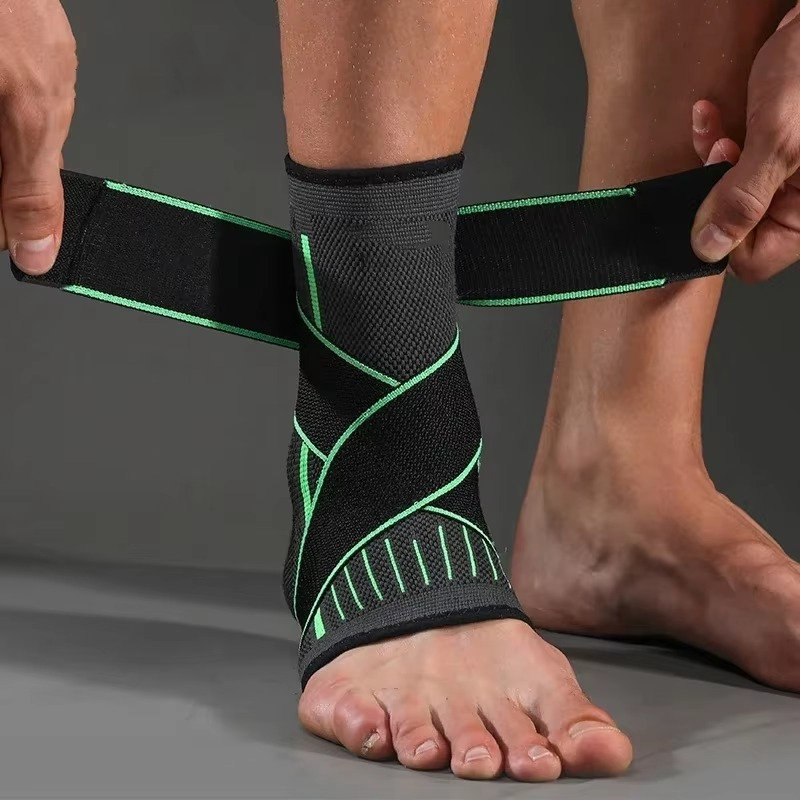 Breathable Sports Ankle Support Wrap for Fitness and Exercise
